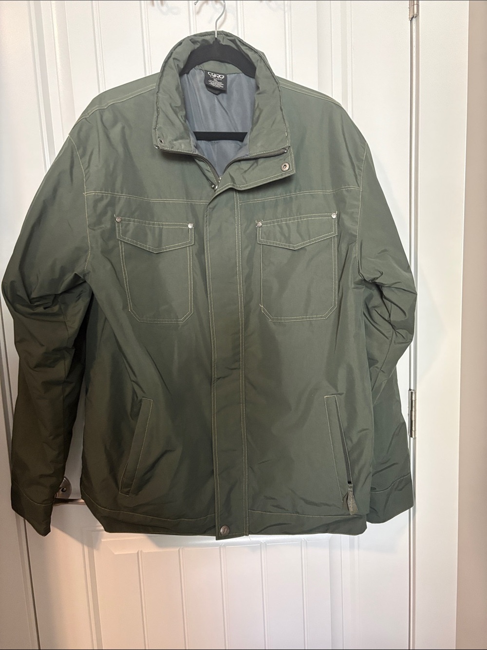 Core Concepts Men’s XL PrimaLoft Insulated Olive Green Utility Jacket